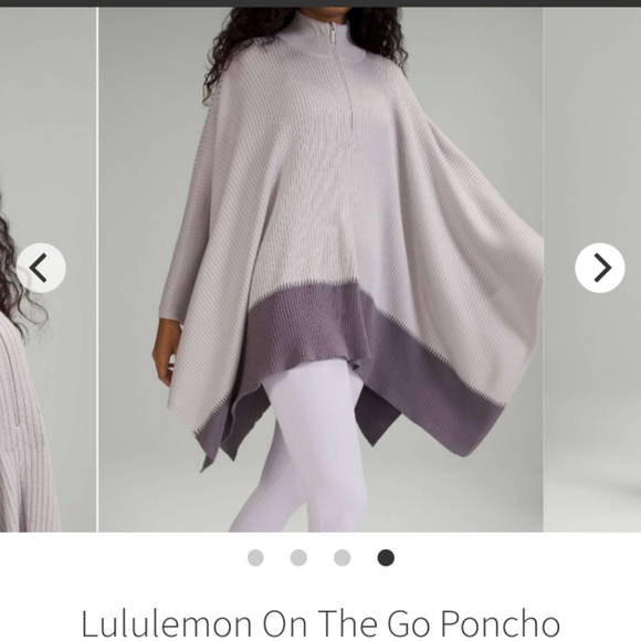 Lululemon On the Go Poncho EUC - Picture 13 of 13
